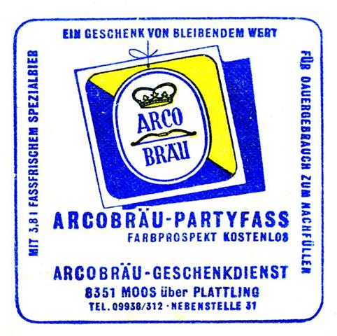 moos deg-by arco quad 2b (185-ein geschenk-blaugelb)